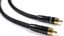 Melodika MD2RD07 Black Edition RCA 0,75m kabel stereo