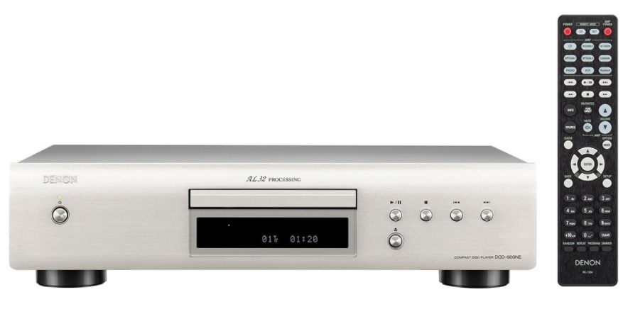 Denon DCD-600Ne odtwarzacz CD silver front