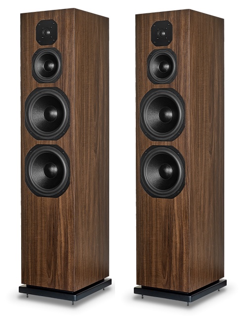 Dynavoice Classic CL-28 kolumny podłogowe walnut front