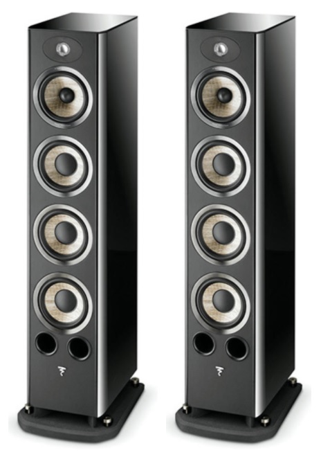 Focal Aria 936 HGL kolumny podłogowe front black 