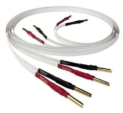 Nordost 2 Flat kabel głośnikowy z wtykami bananowymi