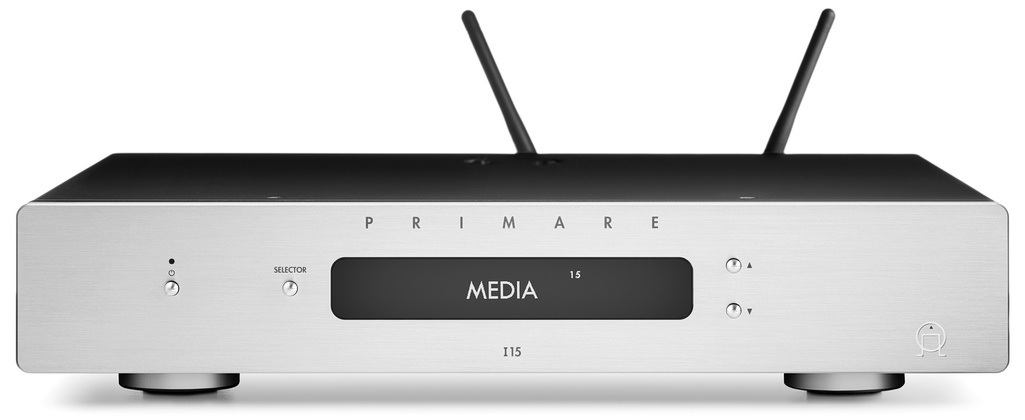 Primare I15 Prisma wzmacniacz stereo front tytan