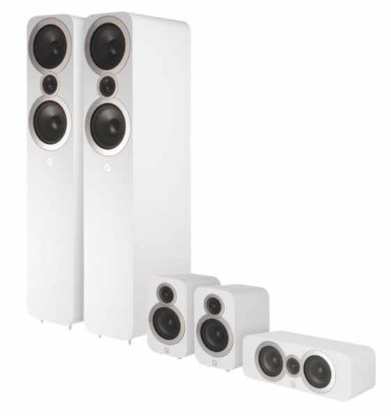 Q Acoustics 3050i 3010i 3090Ci zestaw kina domowego