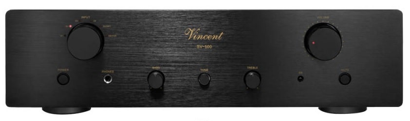 Vincent SV-500 wzmacniacz stereo black front