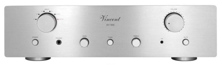 Vincent SV-500 wzmacniacz stereo silver front