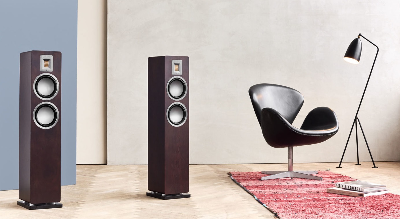 Audiovector QR3 kolumny podłogowe walnut